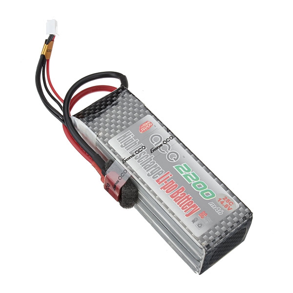 ACE 14.8V 2200mAh 25C Lipo Battery With T Plug 