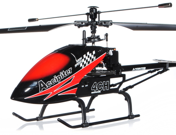 FX052 2.4G 4CH Single Propeller RC Helicopter With Gyro Mode 2