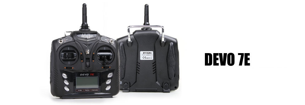 Walkera Devo 7E 7CH Transmitter Mode 1 Without Receiver