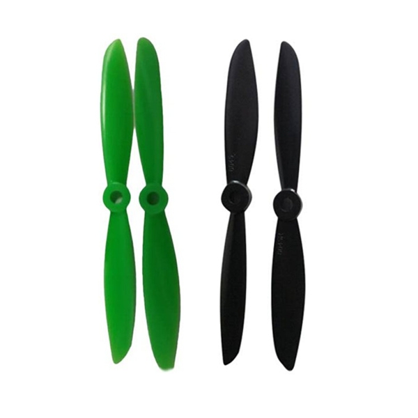 2 Pairs Gemfan 6045 Propellers CW/CCW For ZMR250 QAV250 240 Mini Quadcopter