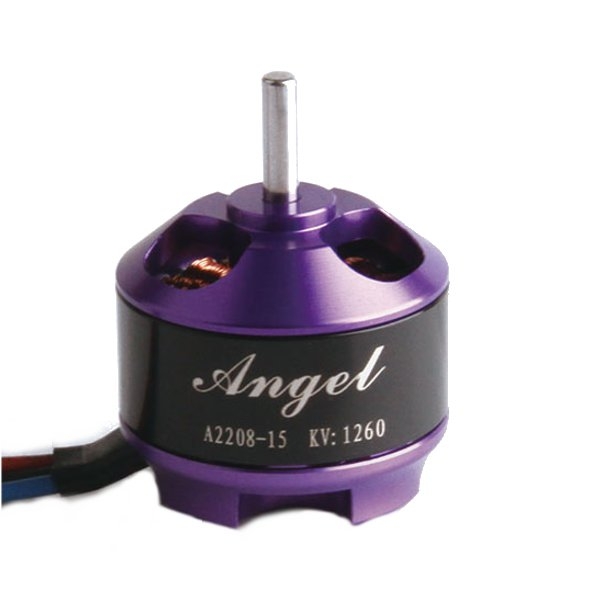 SunnySky Angel A2208 1260 KV 2600KV 2-3S Outrunner Brushless Motor