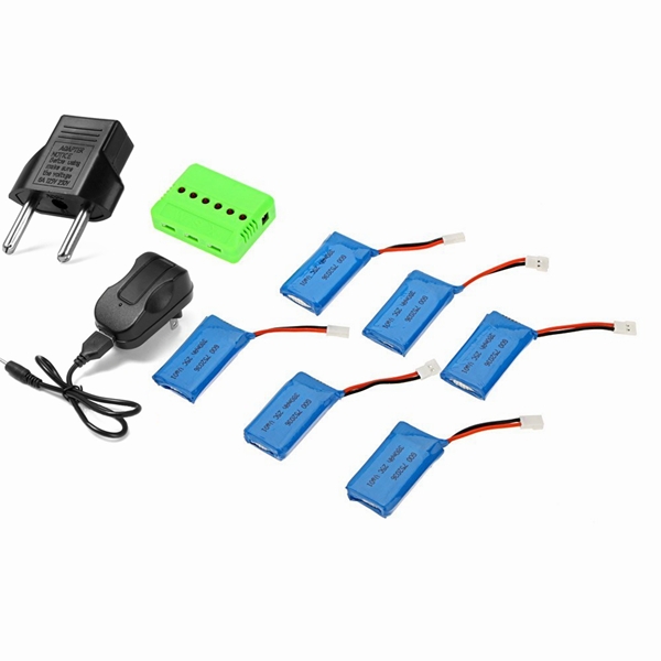 X6A 380mAh Battery With Charger For Hubsan H107L H107C H107D H108 H108C 