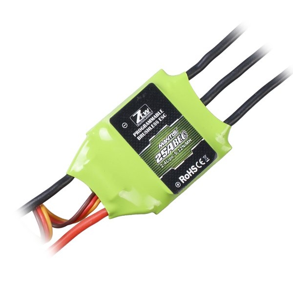 ZTW Mantis Series 25A 2-4S Speed Controller ESC For RC Models