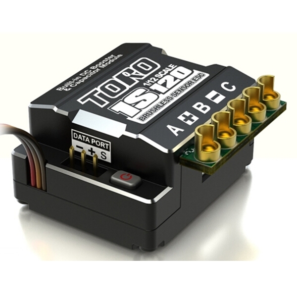 Toro 1S 120A ESC For 1/12 Onroad Competition