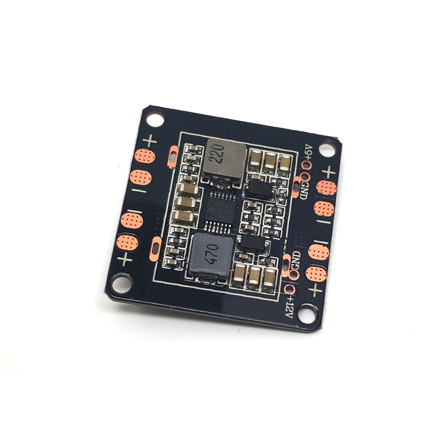 CC3D REVO Power Distribution Board With Dual BEC 5V 12V Output for QAV250 