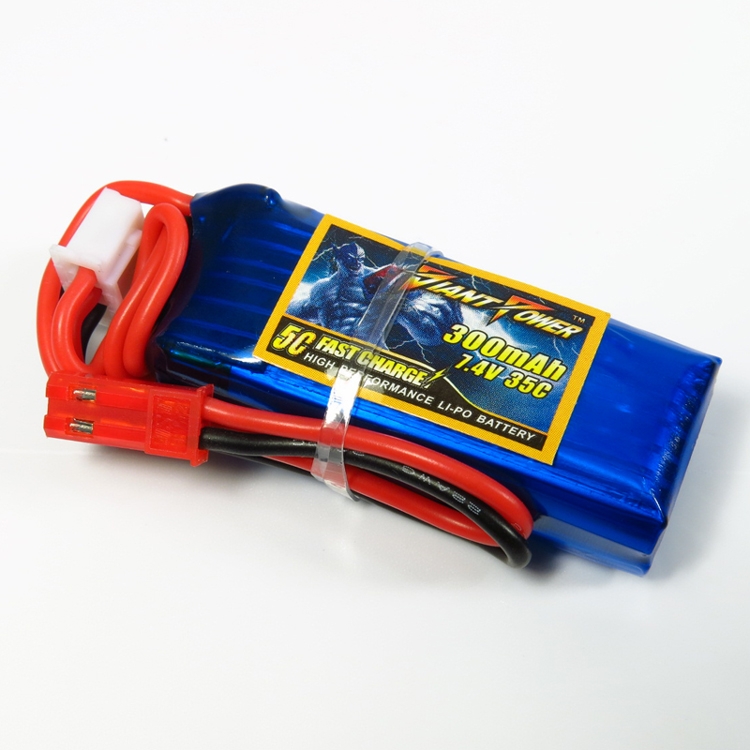 Giant Power 300mAh 7.4V 2S 35C Battery For HCP100s T-REX 150 F3P 