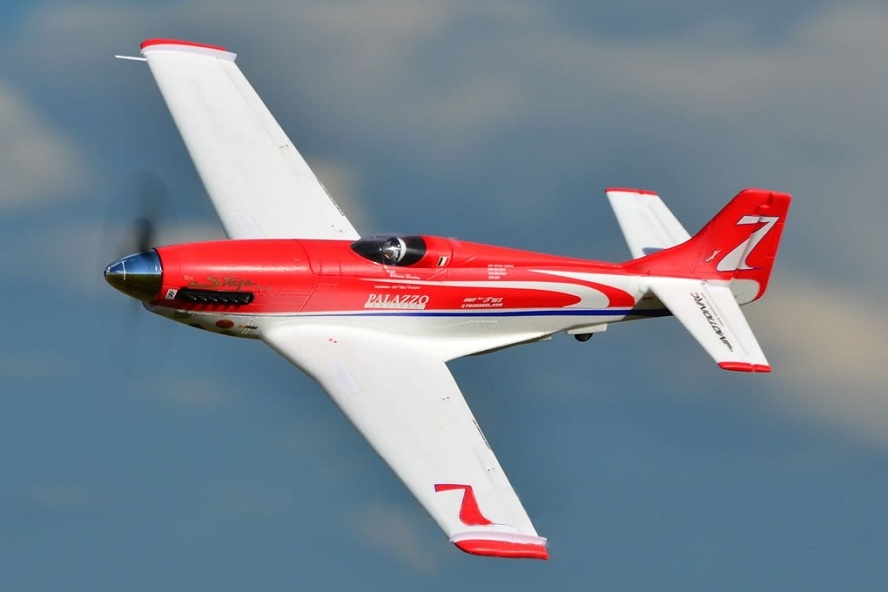 RocHobby Strega P-51 Sport Racer High Speed 1070mm Wingspan PNP