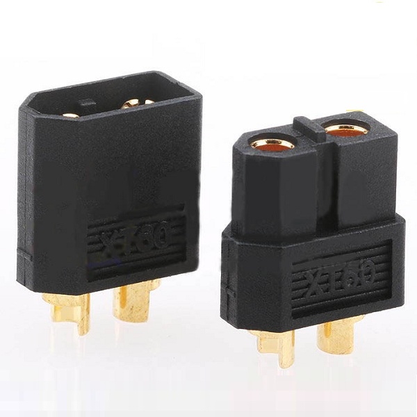 Amass XT60 Male And Female Plugs Black T Plug Connectors  For RC Models